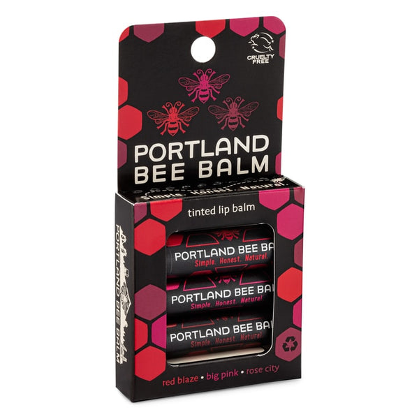(NEW!) Tinted Assorted 3-Pack (Big Pink, Rose City, Blaze Red)