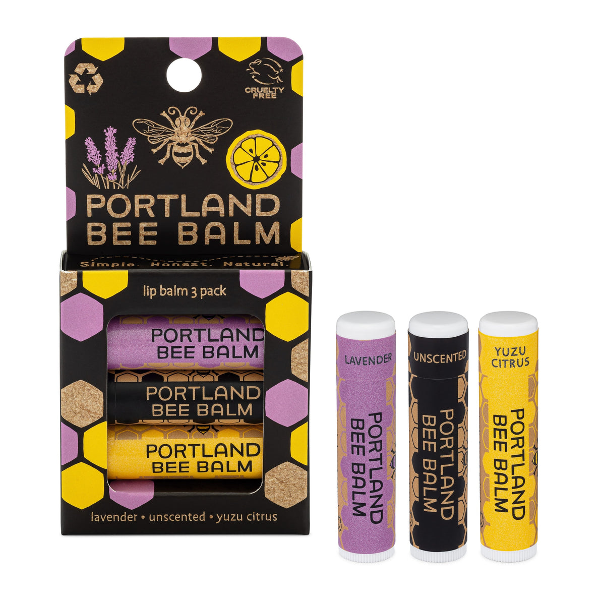New! Portland Bee Balm Assorted Gift Box