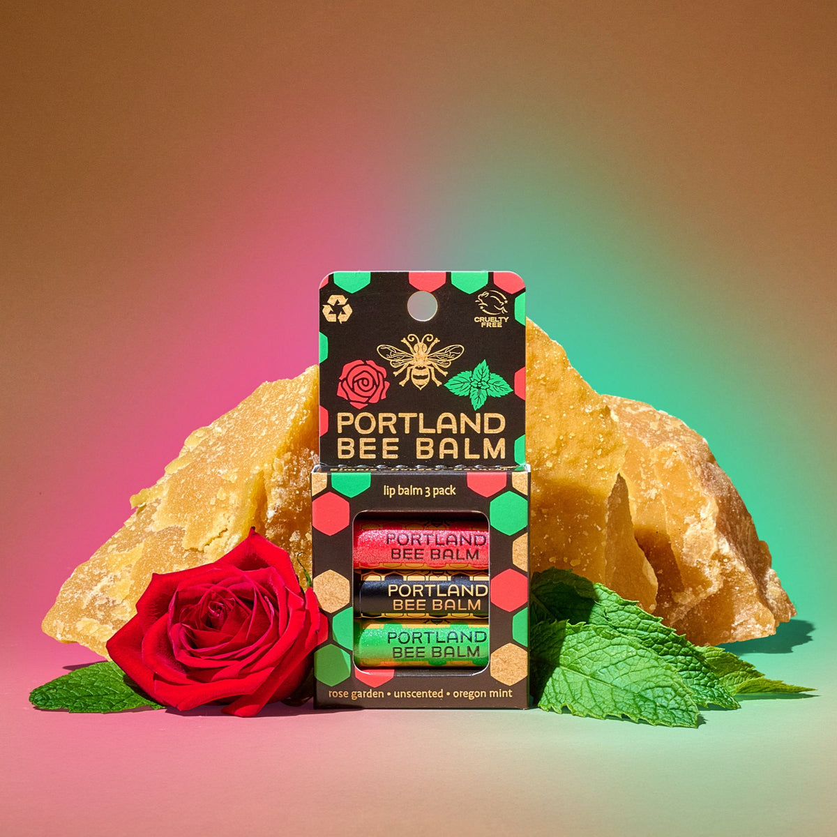 Assorted 3-Pack (Rose Garden, Unscented, Oregon Mint) – Portland