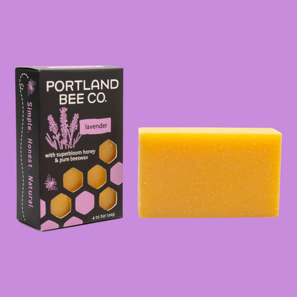Beeswax and Honey Soap Bar - Lavender