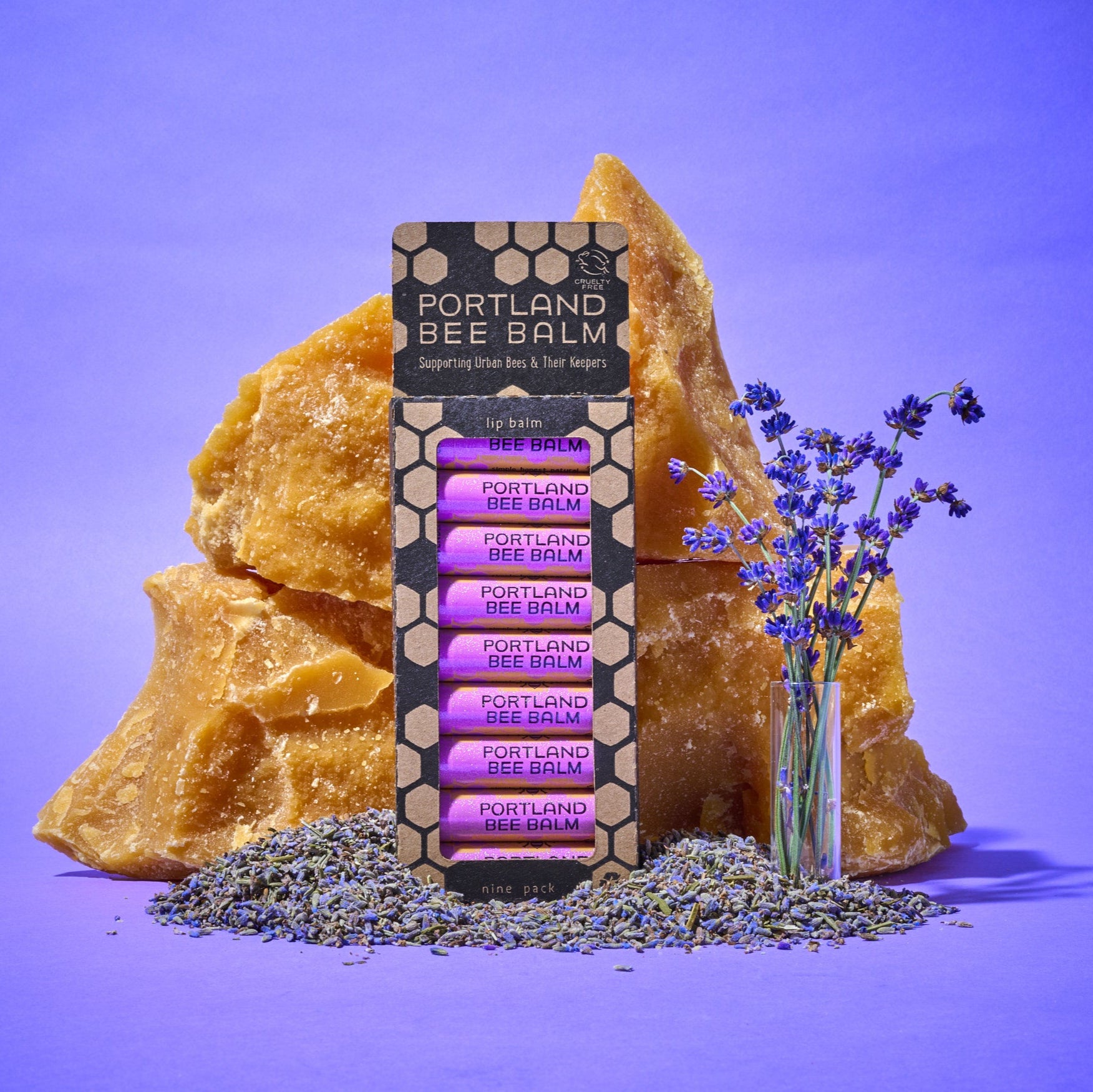 未使用安全♡PORTLAND BEEBARMリップバーム箱入9本セット 9-Packs – Portland Bee Balm