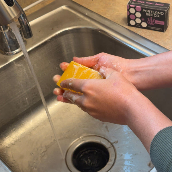 (Set) Beeswax and Honey Soap Bars - All Three!