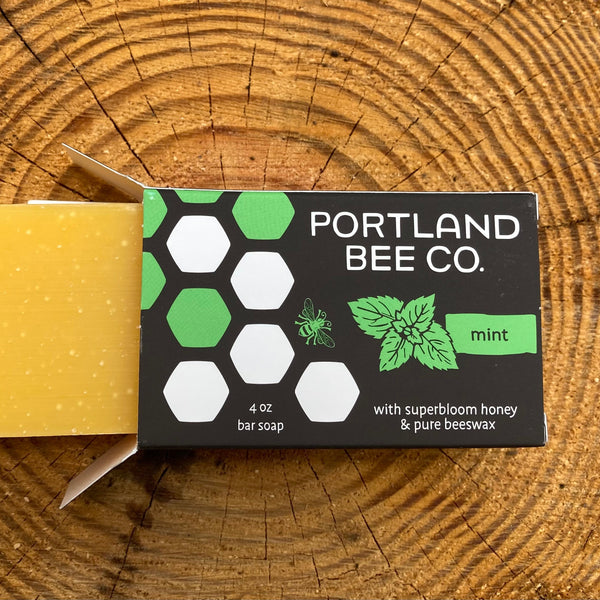 Beeswax and Honey Soap Bar - Mint