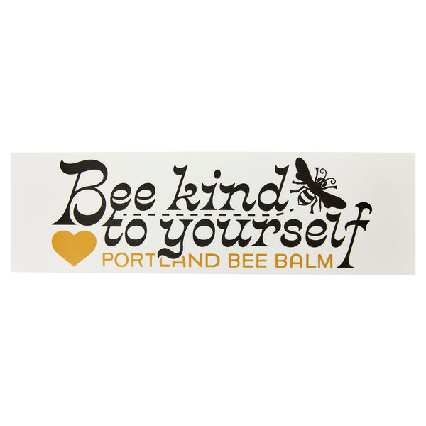 Portland Bee Balm Bumper Sticker
